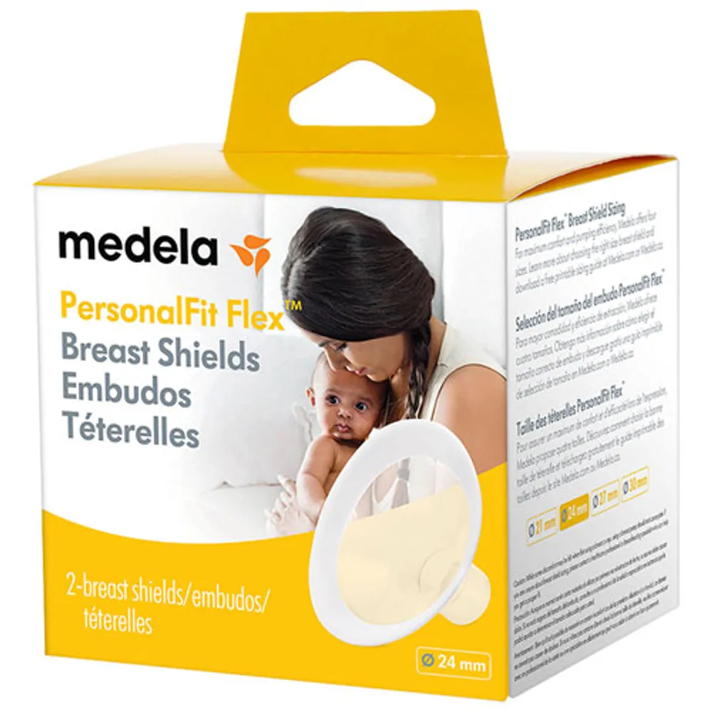 Medela PersonalFit Flex Breast Shields - 24mm - 2-Pack