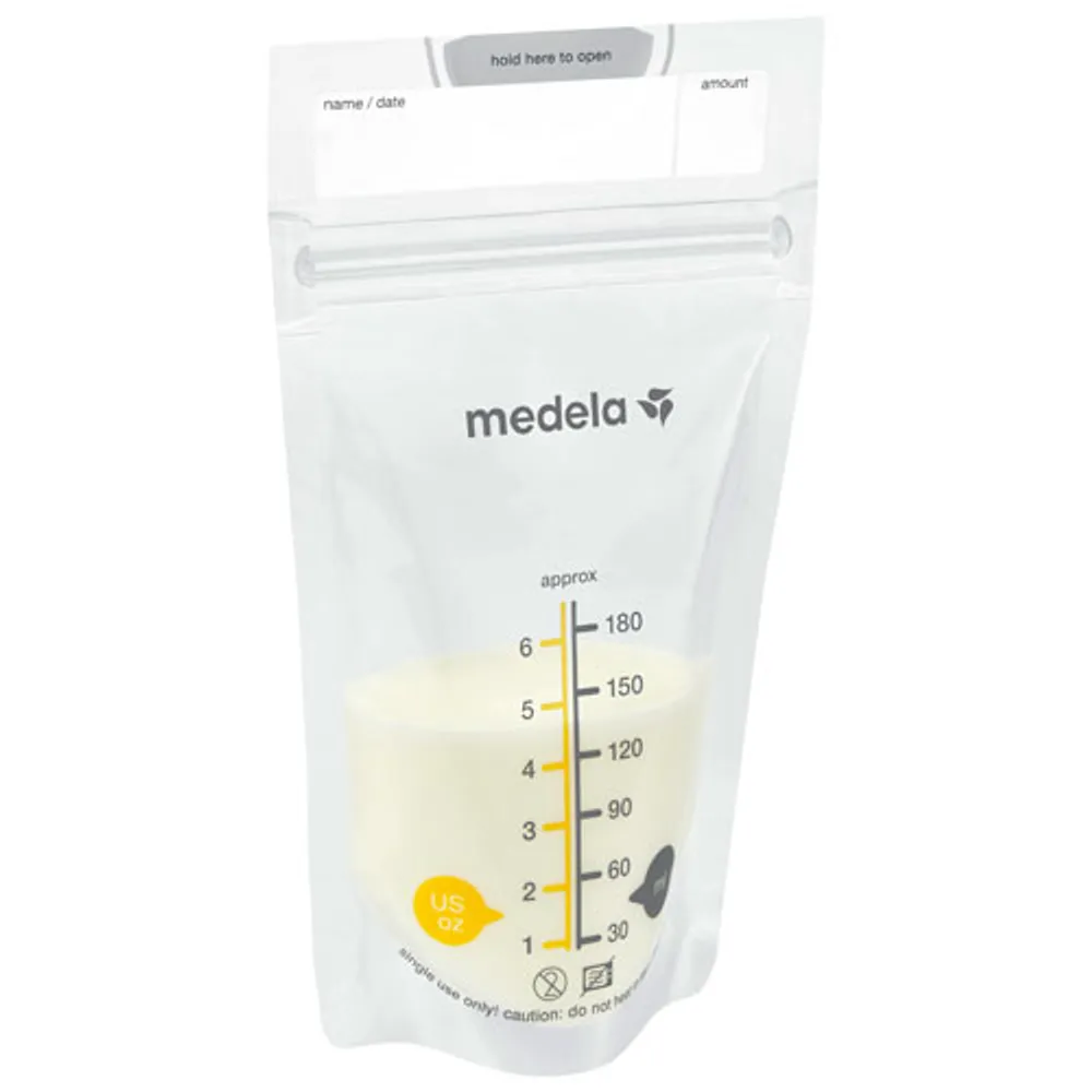 Medela 6 oz. Breast Milk Storage Bags - 100 Pack