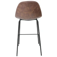 Tabouret de bar haut contemporain Julia - Ensemble de 2