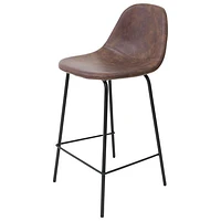 Julia Contemporary Tall Height Barstool - Set of 2