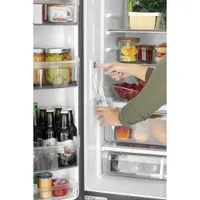 Café 33" 18.6 Cu. Ft. French Door Refrigerator with Water Dispenser (CWE19SP4NW2) - Matte White