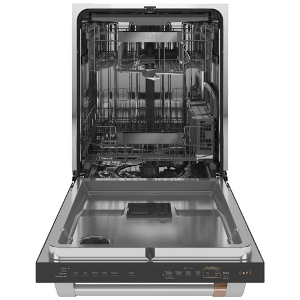 Café 24" 39dB Built-In Dishwasher with Stainless Steel Tub & Third Rack (CDT875P2NS1) - Stainless Steel