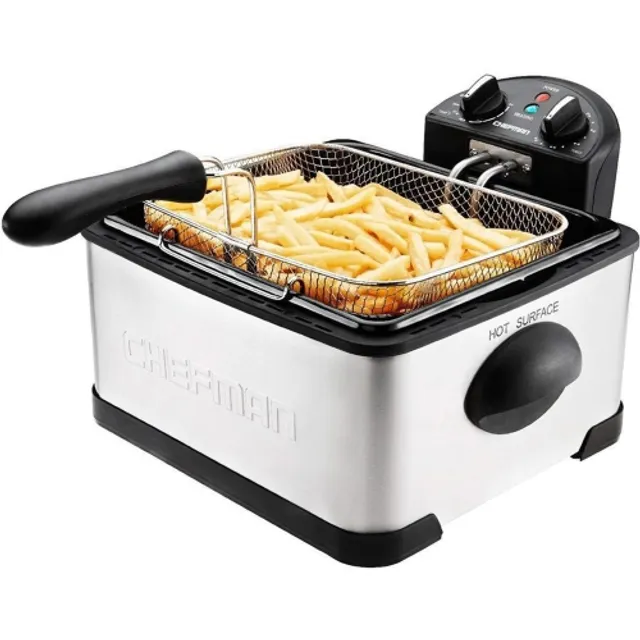 LIVINGbasics 6QT Air Fryer, 1700w Digital Control Oil Free Deep