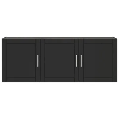 Callahan 20" 3-Shelf Wall Cabinet - Black