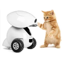 Dogness iPet Smart Robot Treat Dispenser - White - Only at Best Buy