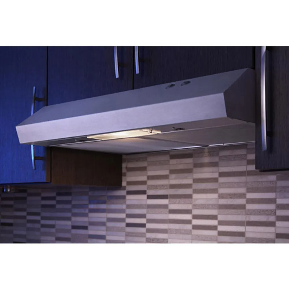 Whirlpool 30" Under Cabinet Range Hood (WVU17UC0JS) - Stainless Steel