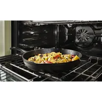 KitchenAid 48" 6.3 Cu. Ft. True Convection Double Oven 6-Burner Dual Fuel Range (KFDC558JSS) -Stainless