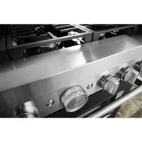 KitchenAid 36" 5.1 Cu. Ft. True Convection 6-Burner Dual Fuel Range (KFDC506JBK) -Imperial Black