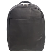 Club Rochelier Leather Business Backpack - Black