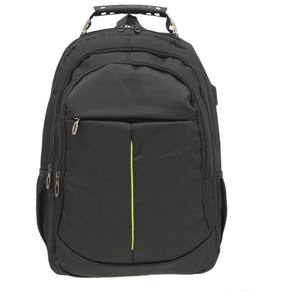 Club Rochelier 250D Polyester Smart Backpack - Black