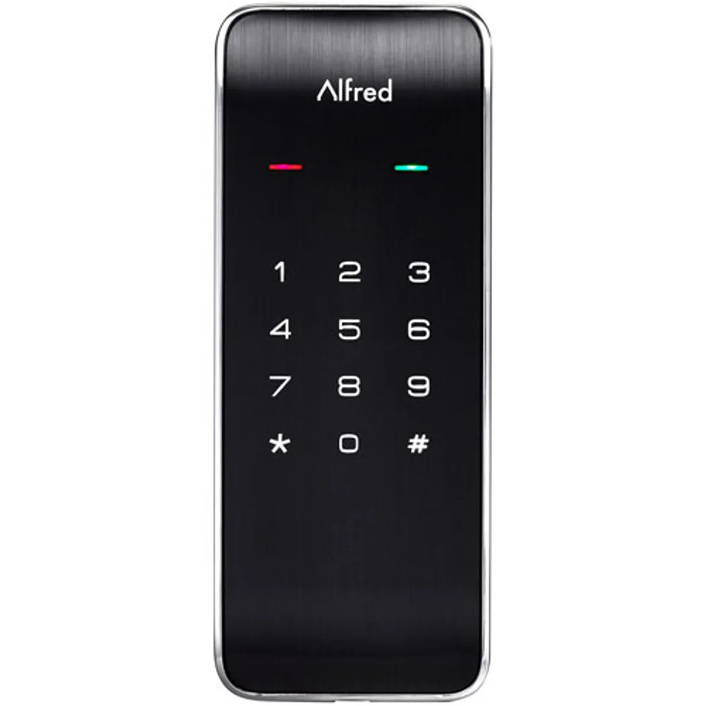 Alfred DB2 Bluetooth Touchscreen Smart Lock - Chrome