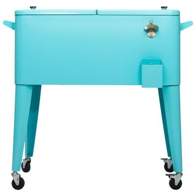 Permasteel 76 L Hard Sided Patio Cooler (PS-203-TURQ) - Turquoise