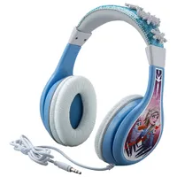 KIDdesigns Frozen II Over-Ear Noise Cancelling Kids Headphones - White/Blue