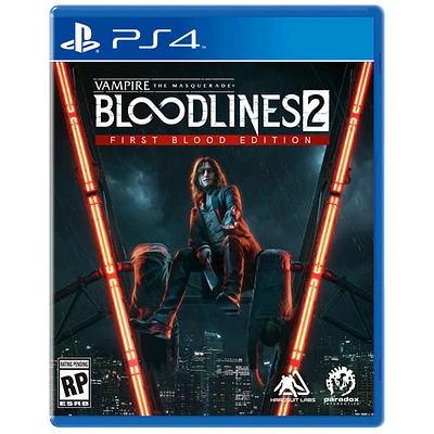 Vampire: The Masquerade - Bloodlines 2 First Blood Edition (PS4)