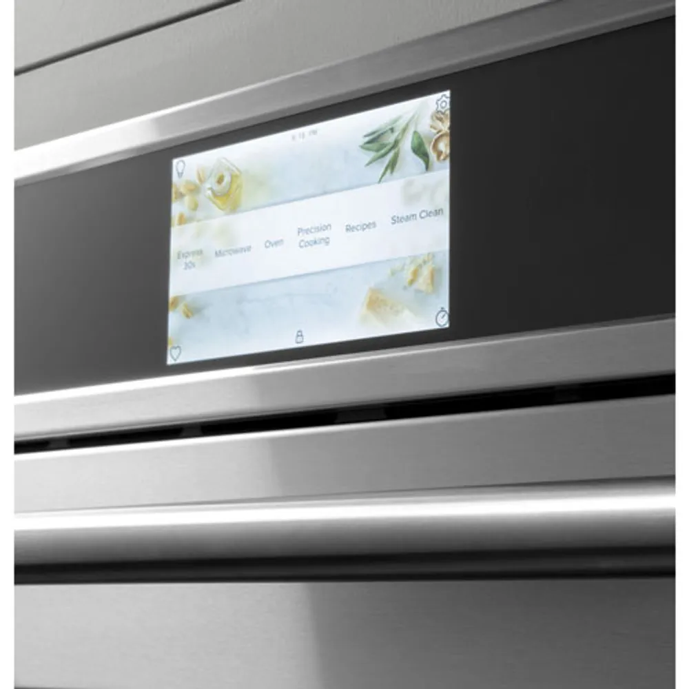 Café 30" 5 Cu. Ft. Self-Clean True Convection Electric Wall Oven (CTS70DP2NS1) - Stainless Steel