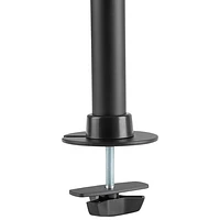 Rocelco DM3 Triple Monitor Desk Mount - Black