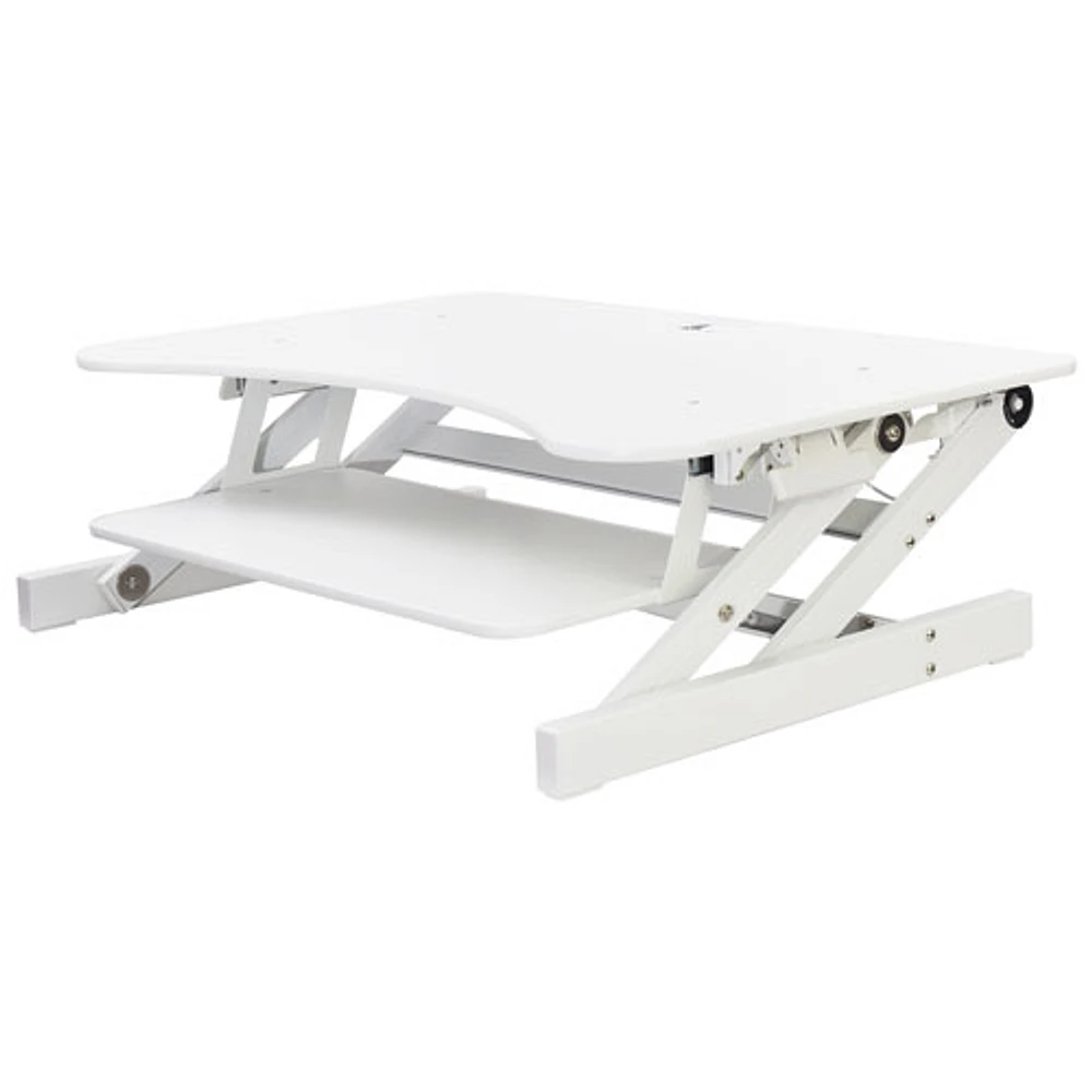 Rocelco EADR Standing Desk Riser with Keyboard Tray