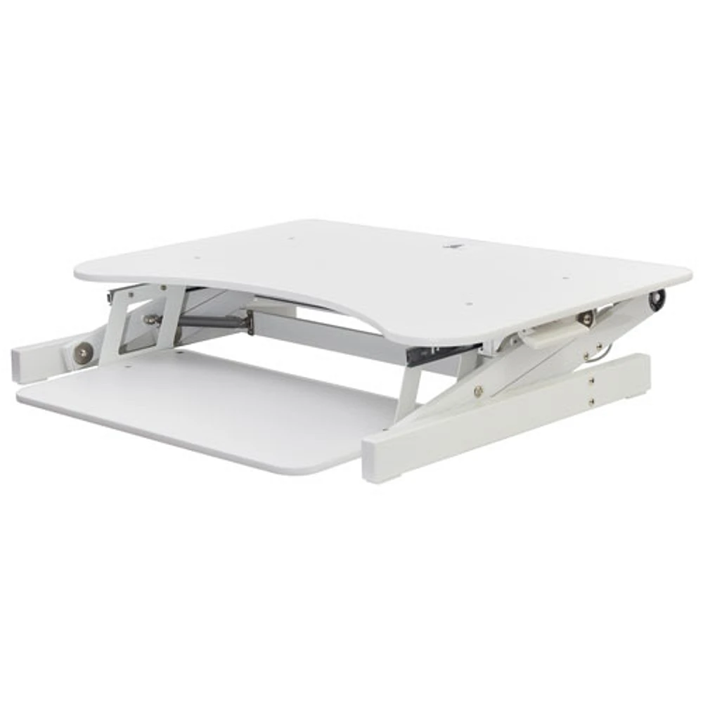 Rocelco EADR Standing Desk Riser with Keyboard Tray