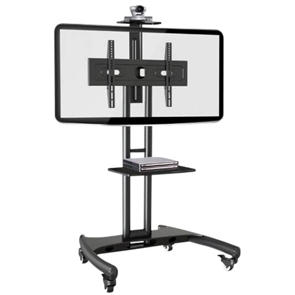 Rocelco VSTC Standard TV Cart - Black