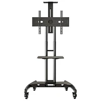 Rocelco VSTC Standard TV Cart - Black