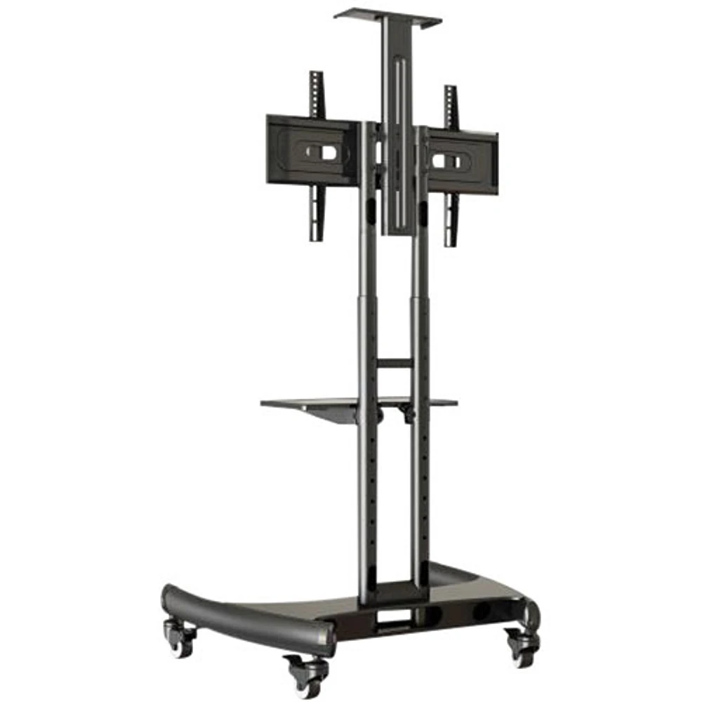 Rocelco VSTC Standard TV Cart - Black