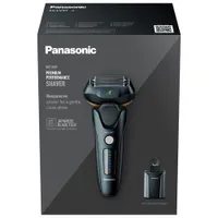 Panasonic 5-Blade Wet/Dry Shaver with Cleaning/Charging Station (ESLV97)