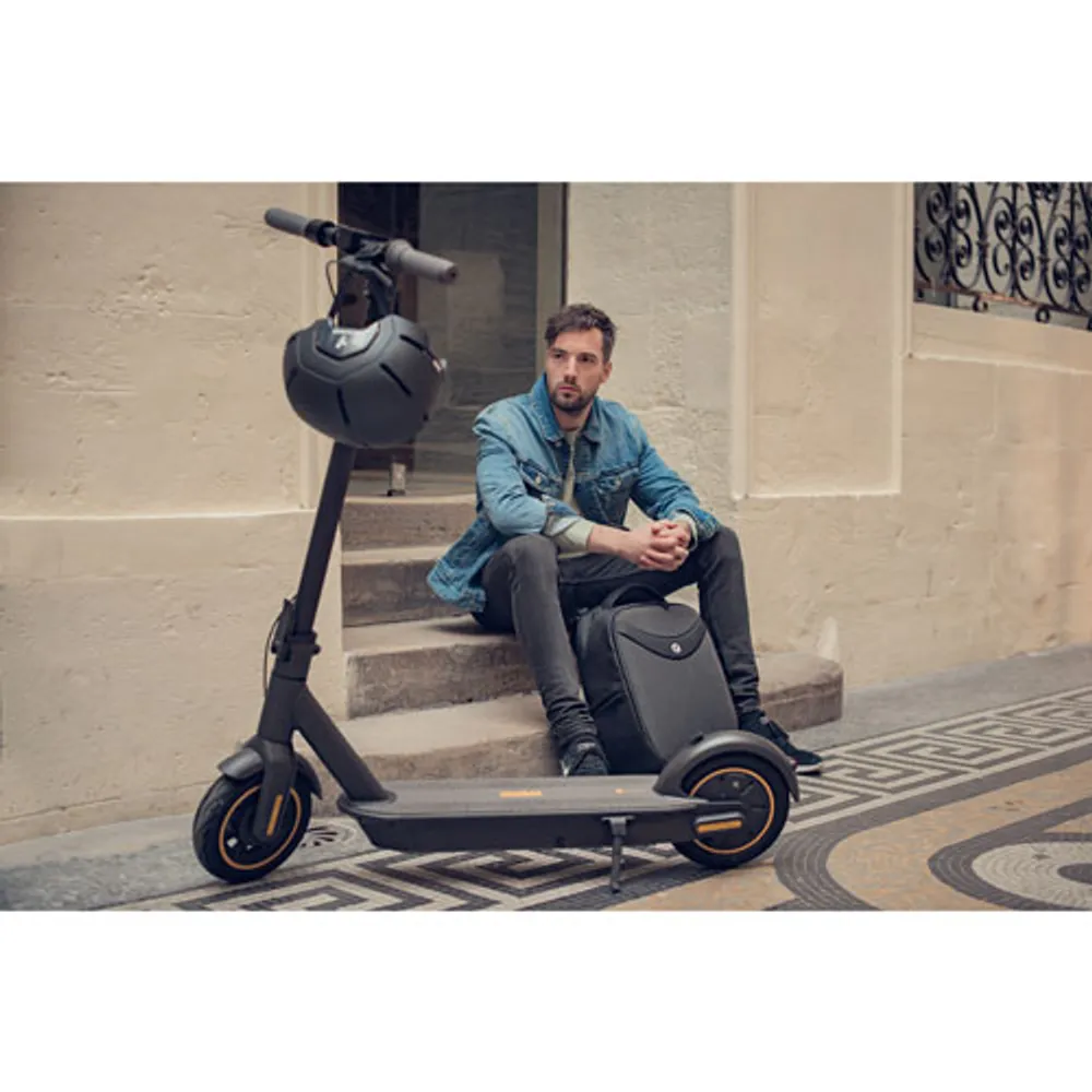 Segway Ninebot G30P MAX Adult Electric Scooter (350W Motor/ 65km Range / 30km/h Top Speed) - Dark Grey