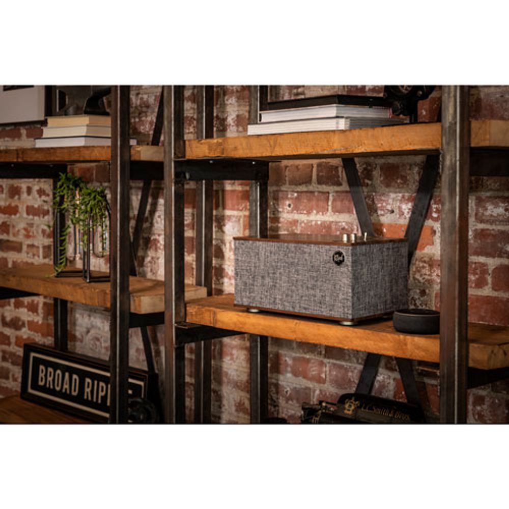 Klipsch The Three II Heritage Wireless Multi-Room Speaker - Single - Walnut