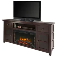 Muskoka Winchester 60" Fireplace TV Stand - Dark Walnut