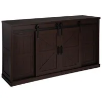 Muskoka Columbia 60" Fireplace TV Stand - Aged Espresso