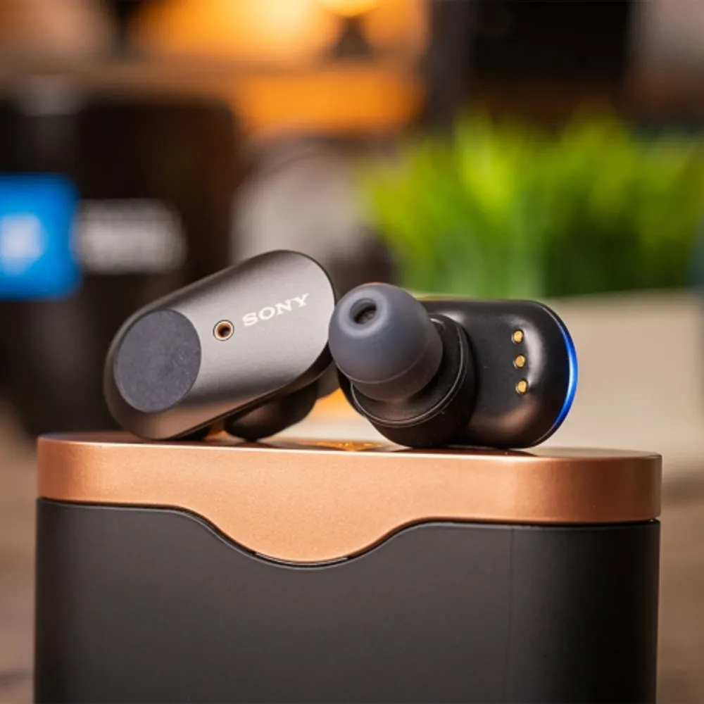 SONY Refurbished (Good) - Sony WF-1000XM3 Industry Leading Noise Canceling  Truly Wireless Earbuds ( Black )