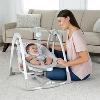 Ingenuity ConvertMe Swing-2-Seat Portable Baby Swing - Raylan