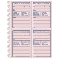 Adams Carbonless Important Message Pad - 200 Sheets