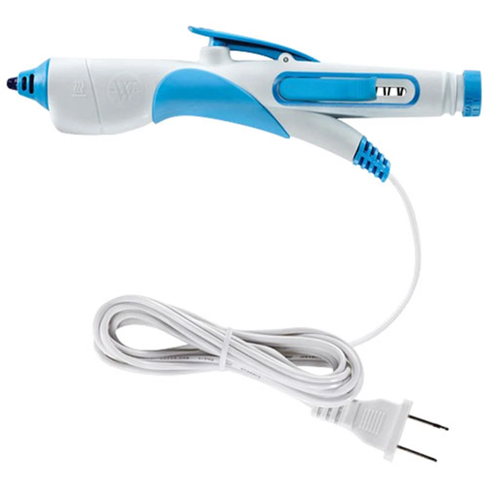 Westcott Premium Hot Glue Pen - White/Blue