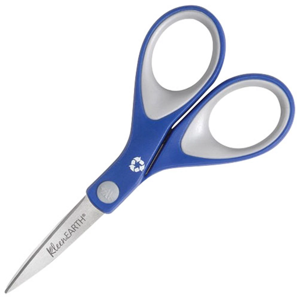 Westcott KleenEarth 6" Soft Handle Scissors - Blue/Grey