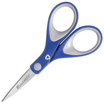 Westcott KleenEarth 6" Soft Handle Scissors - Blue/Grey