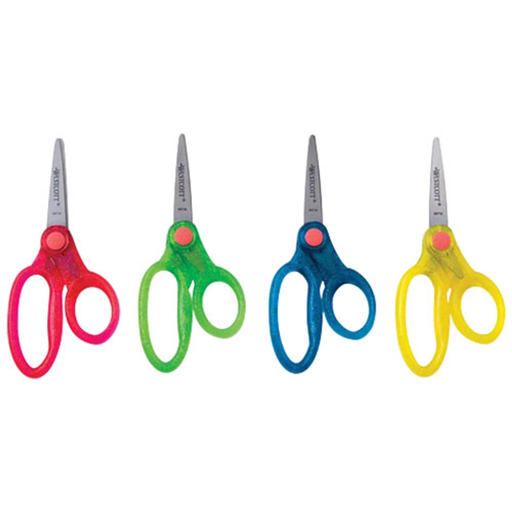 Westcott 5" Pointed Glitter Scissors - 1 Assorted