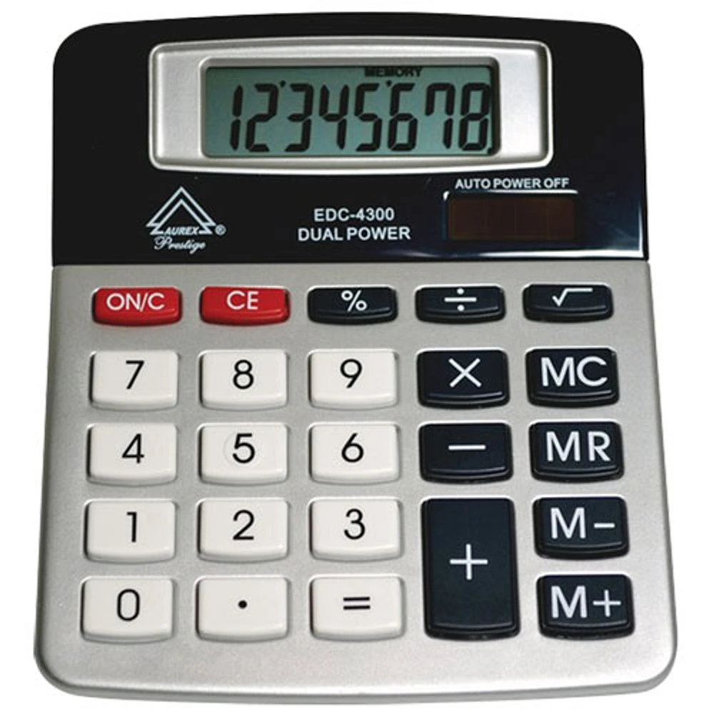 Aurex 8-Digit Desktop Calculator (EDC4300)