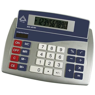 Calculatrice de bureau à 10 chiffres Big Number d'Aurex (EDC4610II)