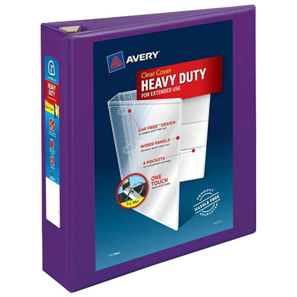 Avery Heavy-Duty Clear Cover Binder (79777)