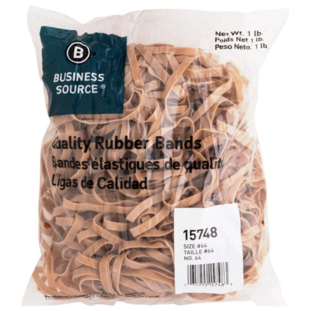 Business Source Rubber Band Pack (15748) - Size 64