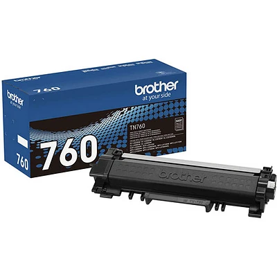 Brother Original Black Toner Cartridge (TN760)