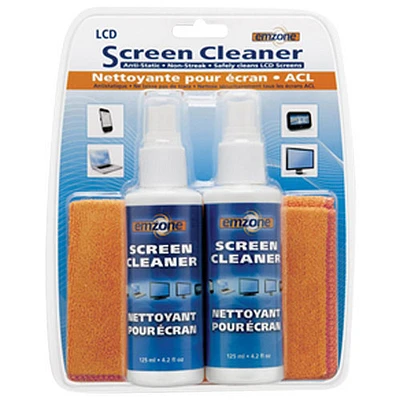 Nettoyant pour écrans d'Emzone (47071) - Paquet de 2
