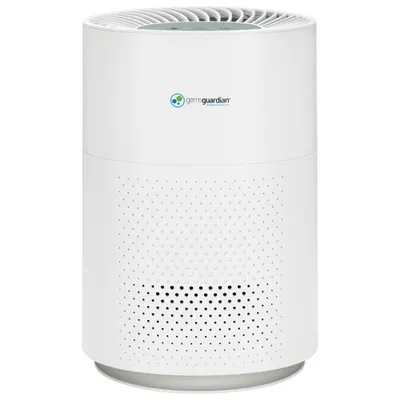 Purificateur d'air de table AC4200W de GermGuardian avec filtre HEPA - Blanc