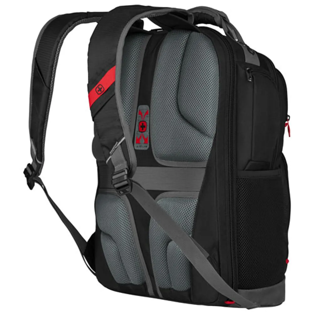 Wenger Algorithm 16" Laptop Commuter Backpack - Black