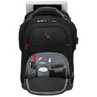 Wenger Algorithm 16" Laptop Commuter Backpack - Black