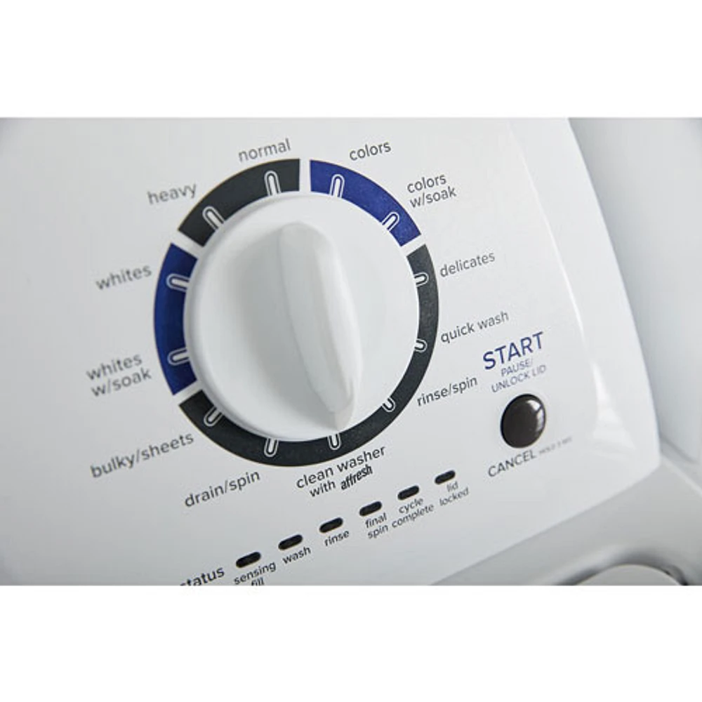 Amana 4.4 Cu. Ft. High Efficiency Top Load Washer (NTW4519JW) - White