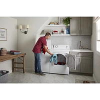 Amana 4.4 Cu. Ft. High Efficiency Top Load Washer (NTW4519JW) - White