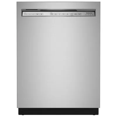 Lave-vaisselle encastrable 24 po 44 dB à cuve en inox de KitchenAid (KDFM404KPS) - Inox PrintShield