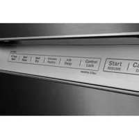 KitchenAid 24" 44dB Built-In Dishwasher with Stainless Steel Tub (KDFM404KPS) - PrintShield Stainless